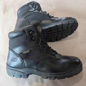 Skechers Men's Black Work Boots